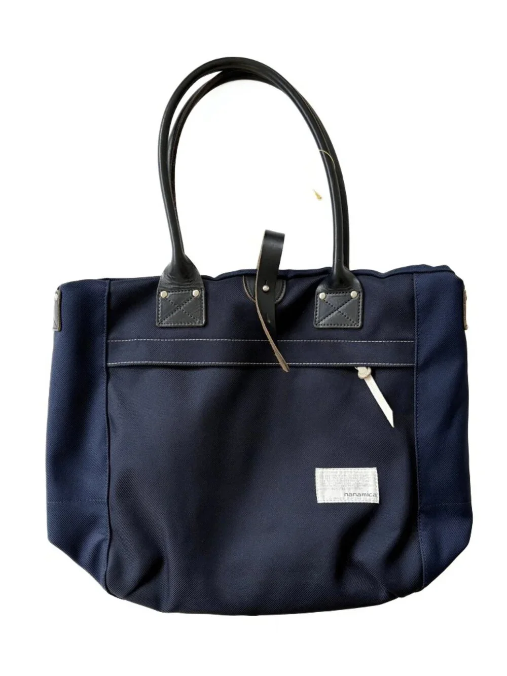 Nanamica SUKF224 Cordura 2-Way Briefcase Shoulder Bag Navy Made in Japan